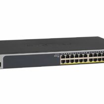 NETGEAR 28-Port Gigabit Ethernet Smart Managed Pro PoE Switch (GS728TPP) - with 24 x PoE+ @ 380W, 4 x 1G SFP, Desktop/Rackmount, and ProSAFE Lifetime Protection