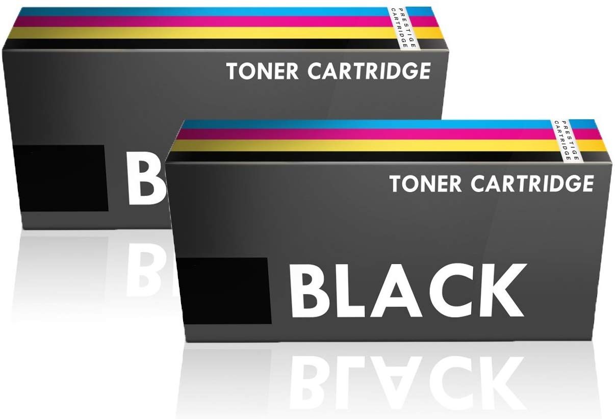 Prestige Cartridge TN2010/TN2030/TN2060 High Yield Laser Toner Cartridges for Brother DCP-7055 DCP-7065DN DCP-7070DW HL-2130 HL-2132 MFC-7360N FAX-2840 FAX-2845 FAX-2940 - Black (Pack of 2)
