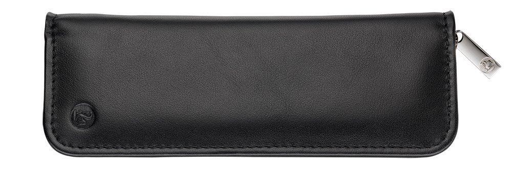 Pelikan-Leather Cigarette Case for Two Writing Instruments 958017, Black, 1.38 x 0.79 x 5.12 inches - Image 2