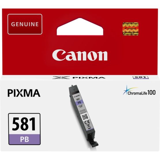Canon CLI-581PB Ink Cartridge (Photo Blue) , 5.6 ml - Image 2