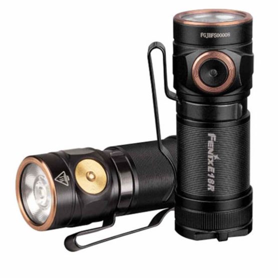 fenix Outdoor E18R Magnetic Rechargeable Mini Torch, Black,