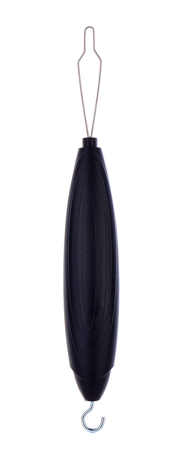 Ability Superstore Economy Plastic Handle Button Hook Zipper, Black