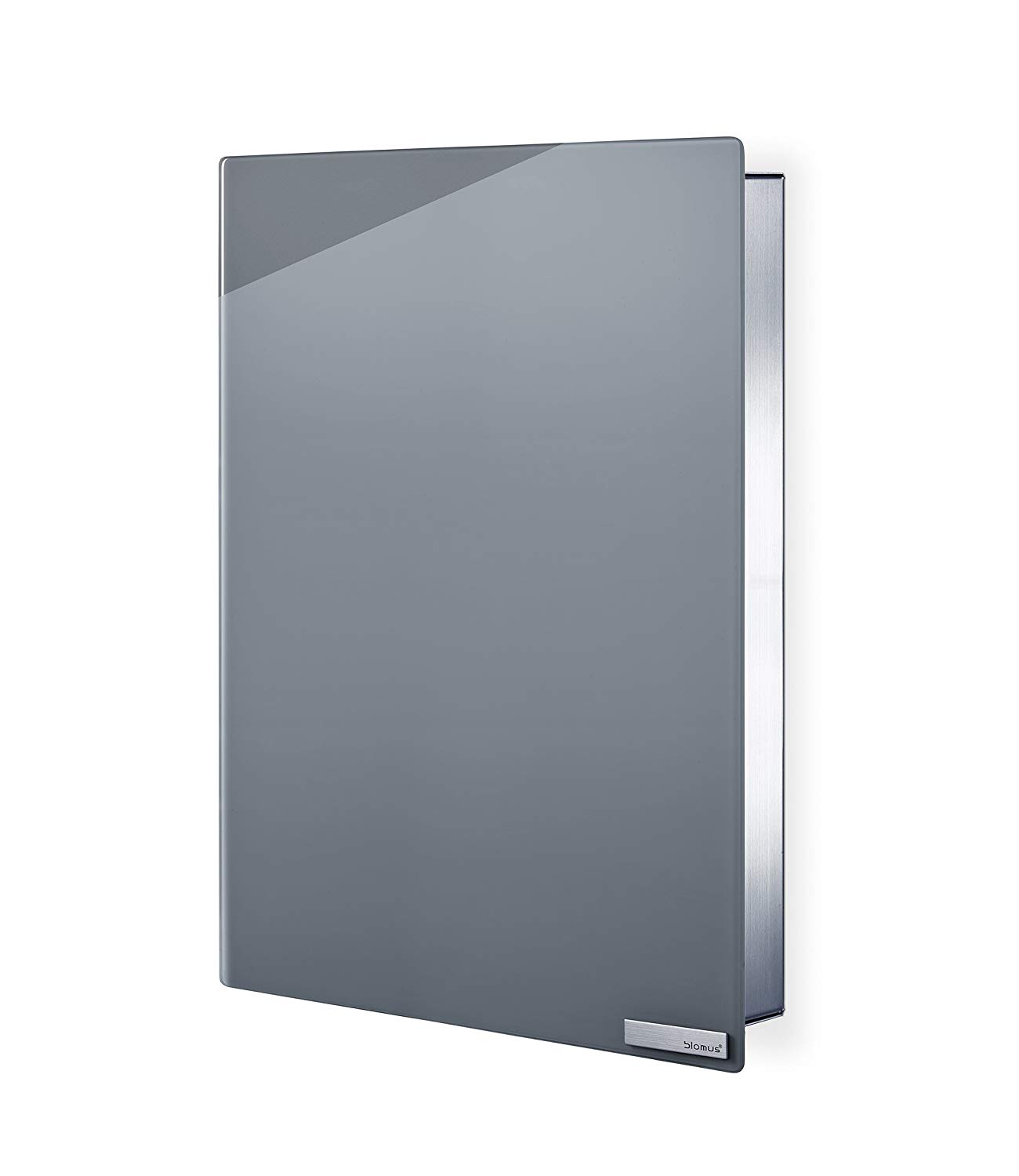 blomus -VELIO- Key box/magnetic glass board in trendy grey, high-quality workmanship, 14 key hooks, magnetic closure - Image 2