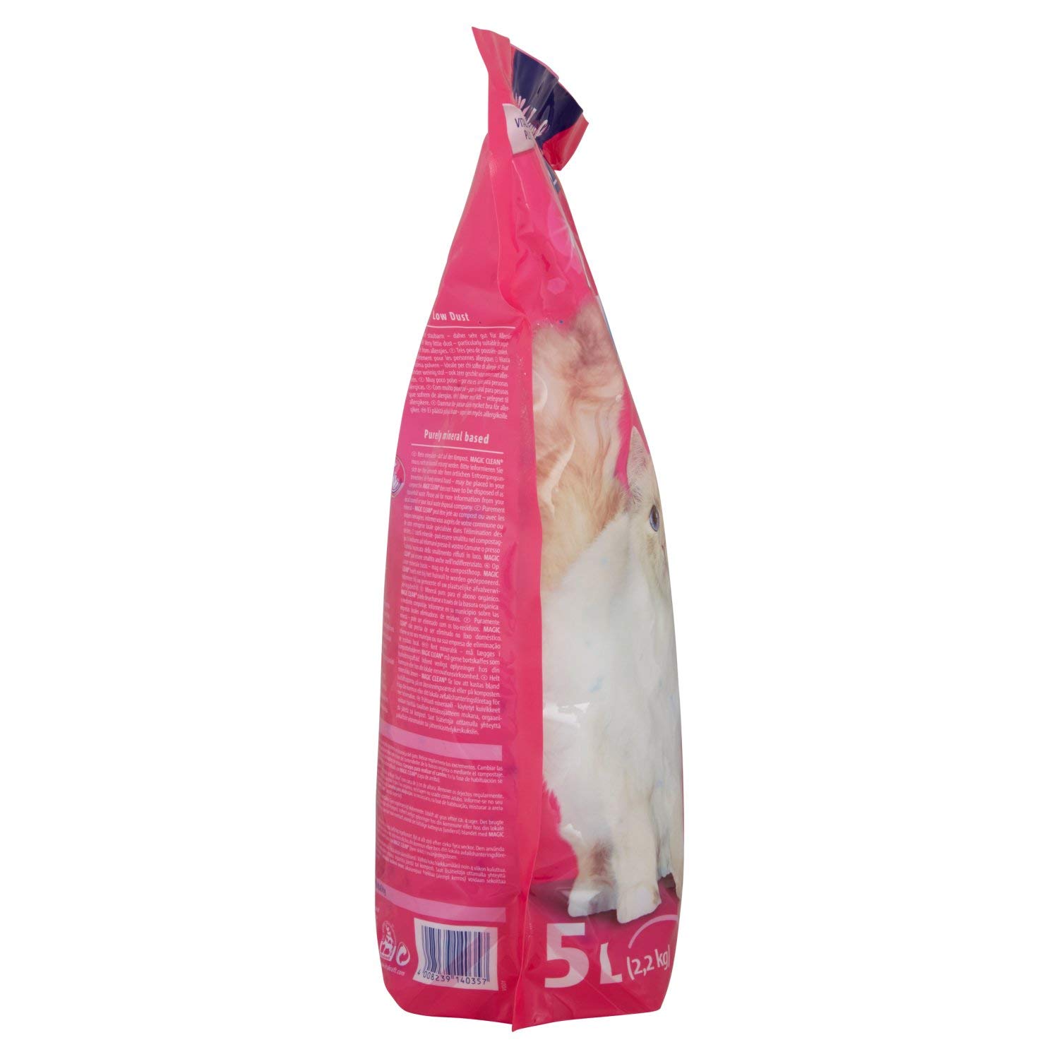 Vitakraft Magic Clean cat litter, 2.2 kg (pack of 1), May Vary, 5L - Image 2