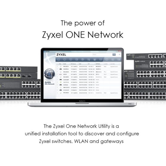 Zyxel 48-Port Gigabit PoE Switch | Smart Managed | Rackmount | 48 PoE+ Ports with 170 Watt Budget and 2 SFP Ports | VLAN, IGMP, QoS| Lifetime Warranty [GS1900-48HP] - Image 4