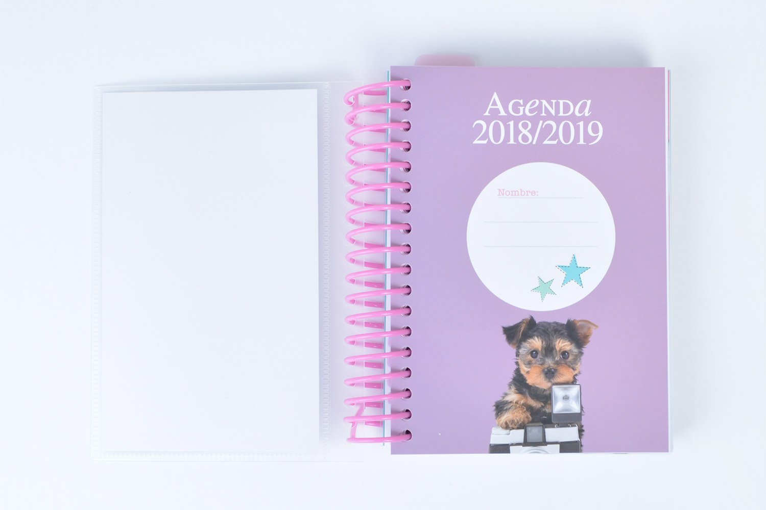 Grupo Erik editores Studio Pets - School Agenda with Spiral in Spanish with Dog Design, 11.4 x 16 cm - Image 4