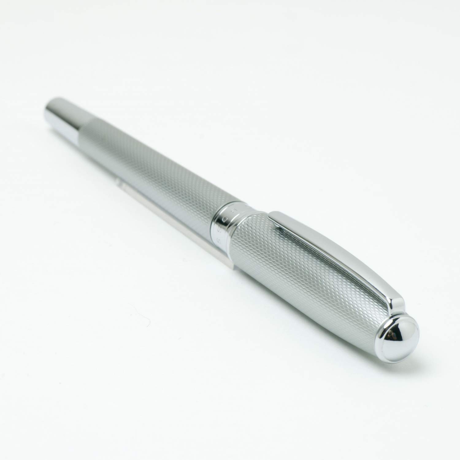 Hugo Boss HSW7442B Essential Fountain Pen - Silver, Chrome - Image 2