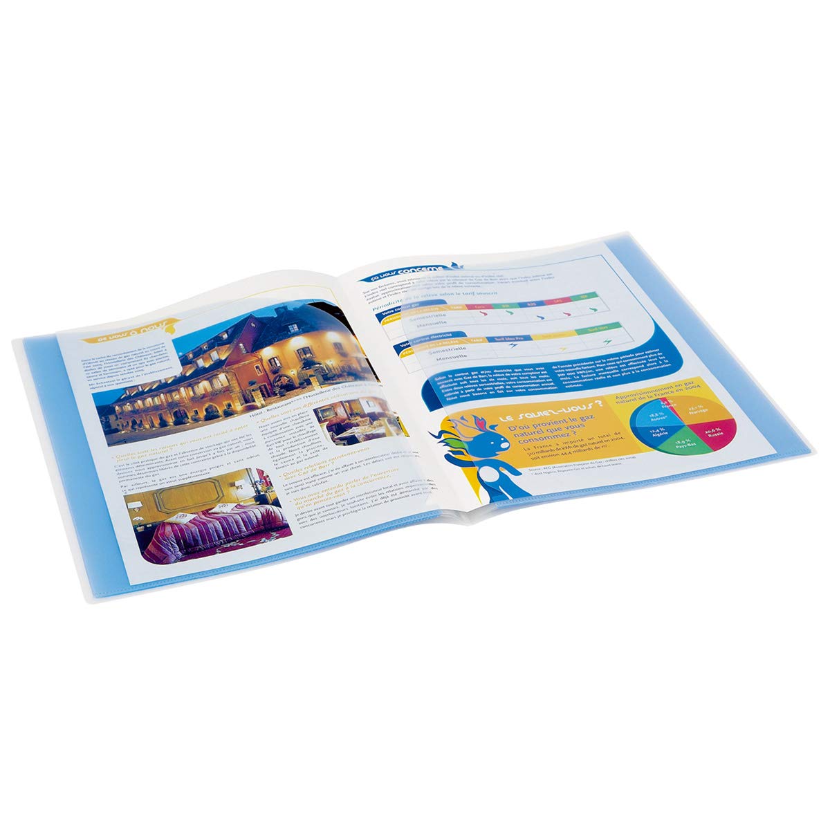 Tarifold A4 Display Folders Double Presentation Folder A4 in Assorted