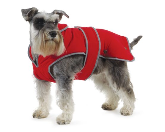 Ancol Muddy Paws Stormguard Coat Red Large ( Length 50cm/ to fit girth 66-80cm)