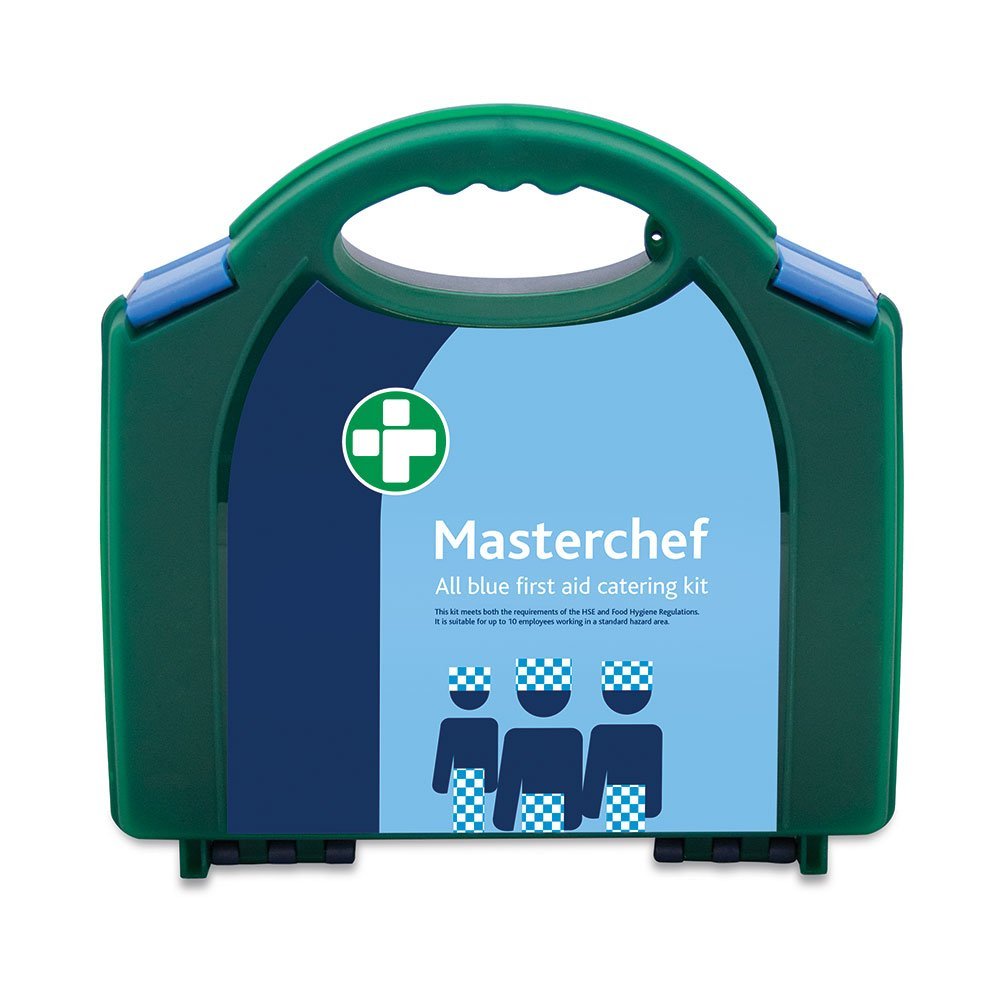 Reliance Medical 10 Persons First Aid Kit, HSE MasterChef All Blue First Aid Kit for Catering (for Ref 178) - Image 2