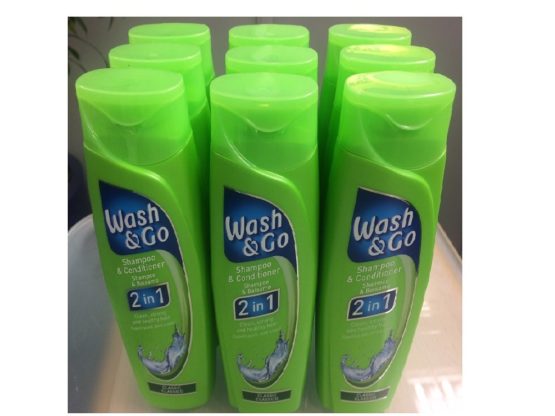 Wash & Go 2 in 1 Classic Shampoo and Conditioner X 9 bottles - Image 2