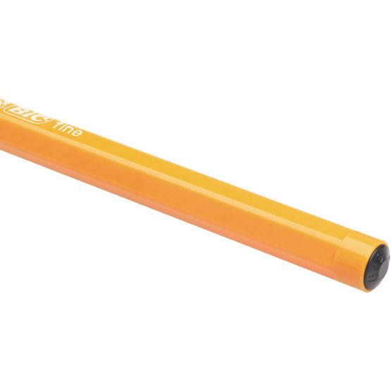 Bic Orange Fine Ballpoint Pens, Fine Point (0.8 mm), Black Ink, Box of 20 - Writing Pens with Long-Lasting Ink, Black - Image 4