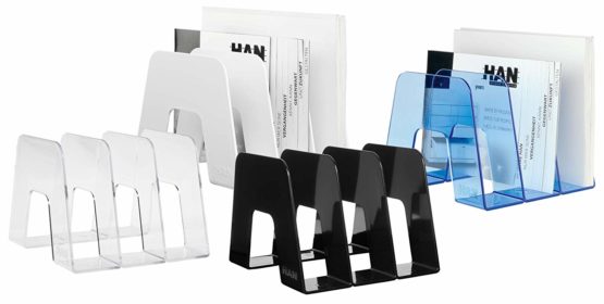 HAN 16200-12, Catalogue rack SORTER. Stylish design icon in high-gloss white - Image 4