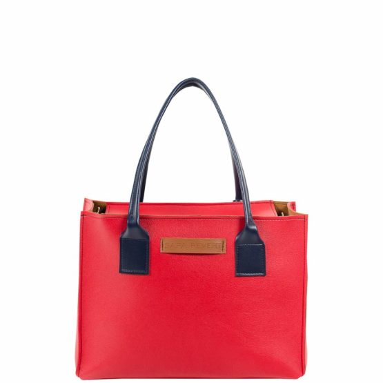 Sara Revert Julieta Messenger Bag, 29 cm, Red (Rojo) - Image 2