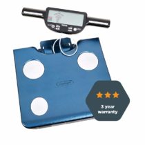 Tanita BC-602 Segmental Body Composition Monitor, Body fat and muscle mass per segment, Leader in BIA, 150Kg max, 3 yr warranty BC602MB21 Blue