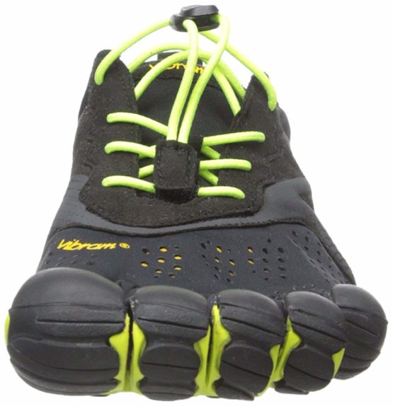 Vibram FiveFingers Men's V Running Shoes, Multicoloured (Black/Yellow), 10.5 - 11 US (44 EU) - Image 2