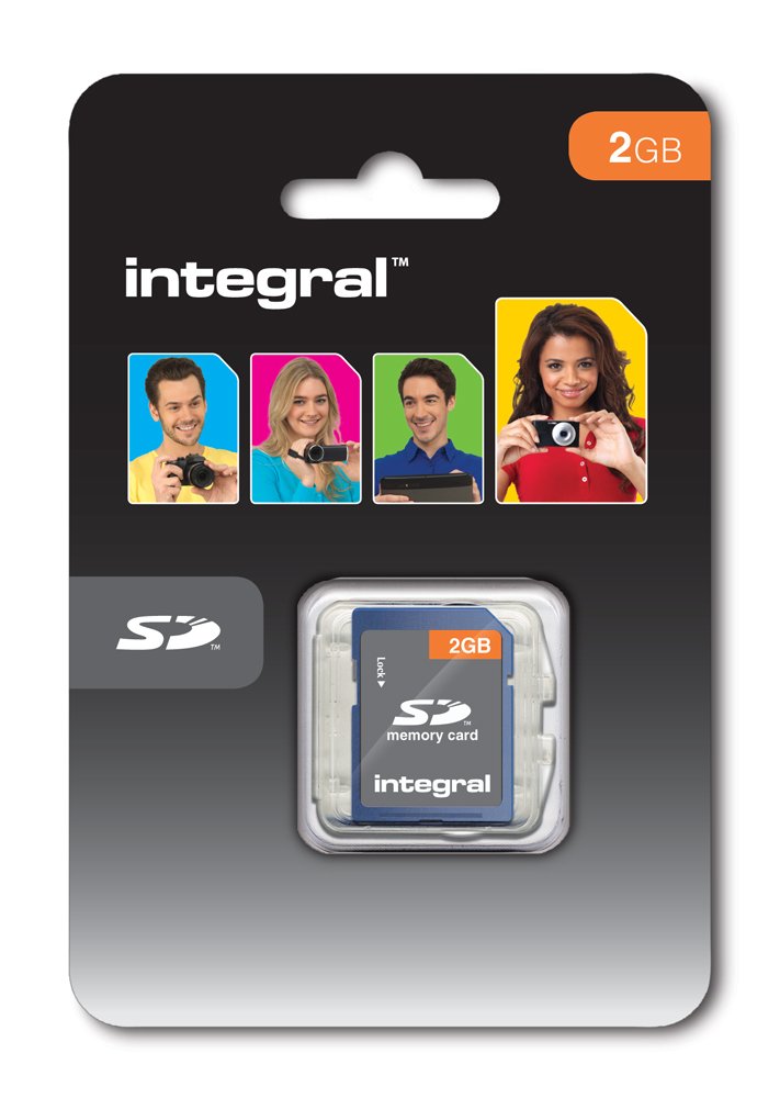 Integral 2GB SD (Secure Digital) Memory Card Legacy Device Compatible - Cameras, MP3 Players, Camcorders and more - Image 2