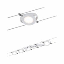 Paulmann 941.06 Rope system RoundMac Set expandable warm white 6x4W LED white matt 94106 rope light hanging lamp