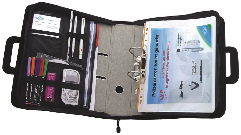 Wedo 58601 Lever Arch File Case - Black, a4 - Image 4
