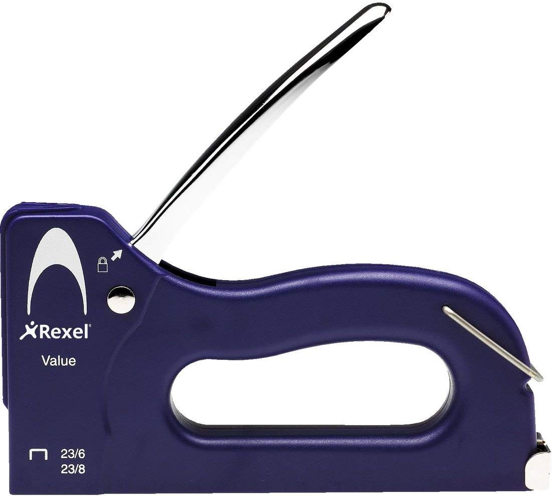 Rexel Value Tacker with Ruler (Blue) - Image 4