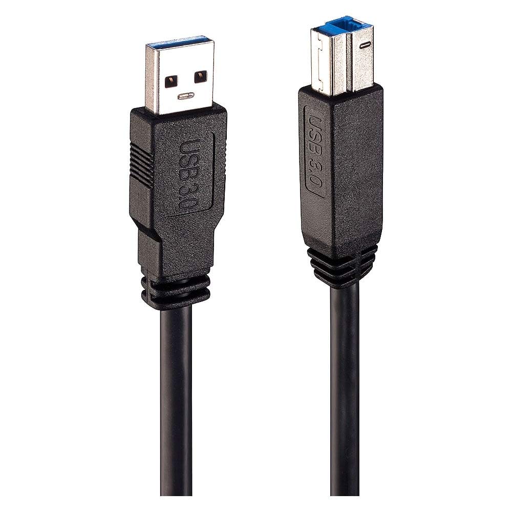 Lindy 10m USB 3.0 Active Cable, Type A to B, Black