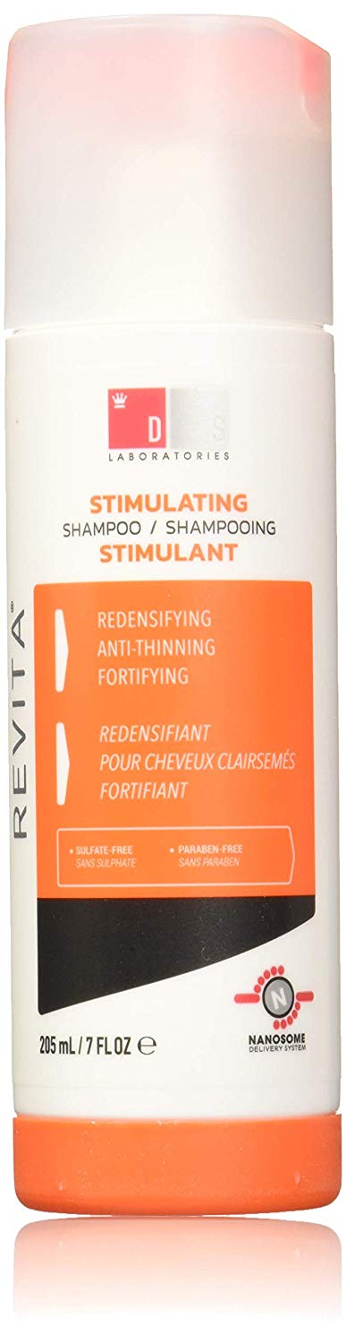 DS LABORATORIES Revita High Performance Hair Stimulating Shampoo 205 Milliliter Anti-Hair Loss, Blanco, 205 ml (Pack of 1)