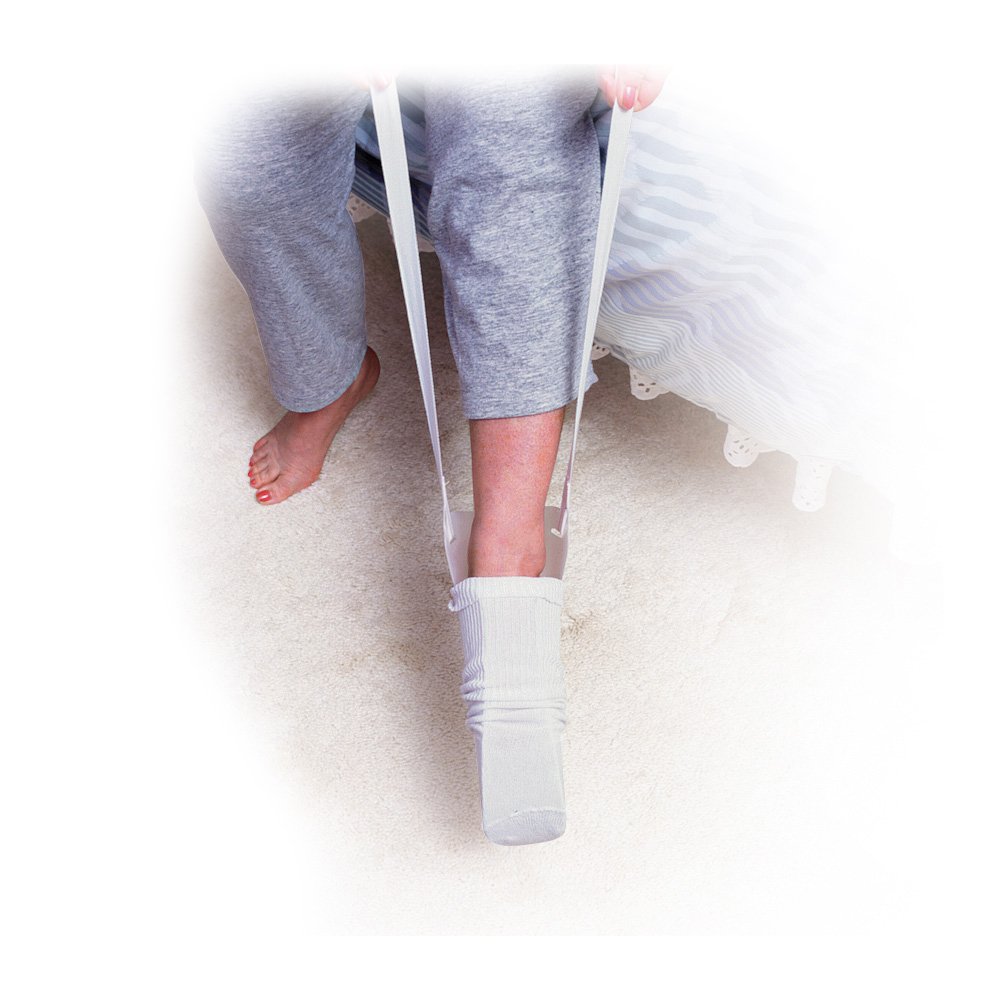 Drive Devilbiss Latex Free / Wipe Clean Poly Stocking Aid, White - Image 2