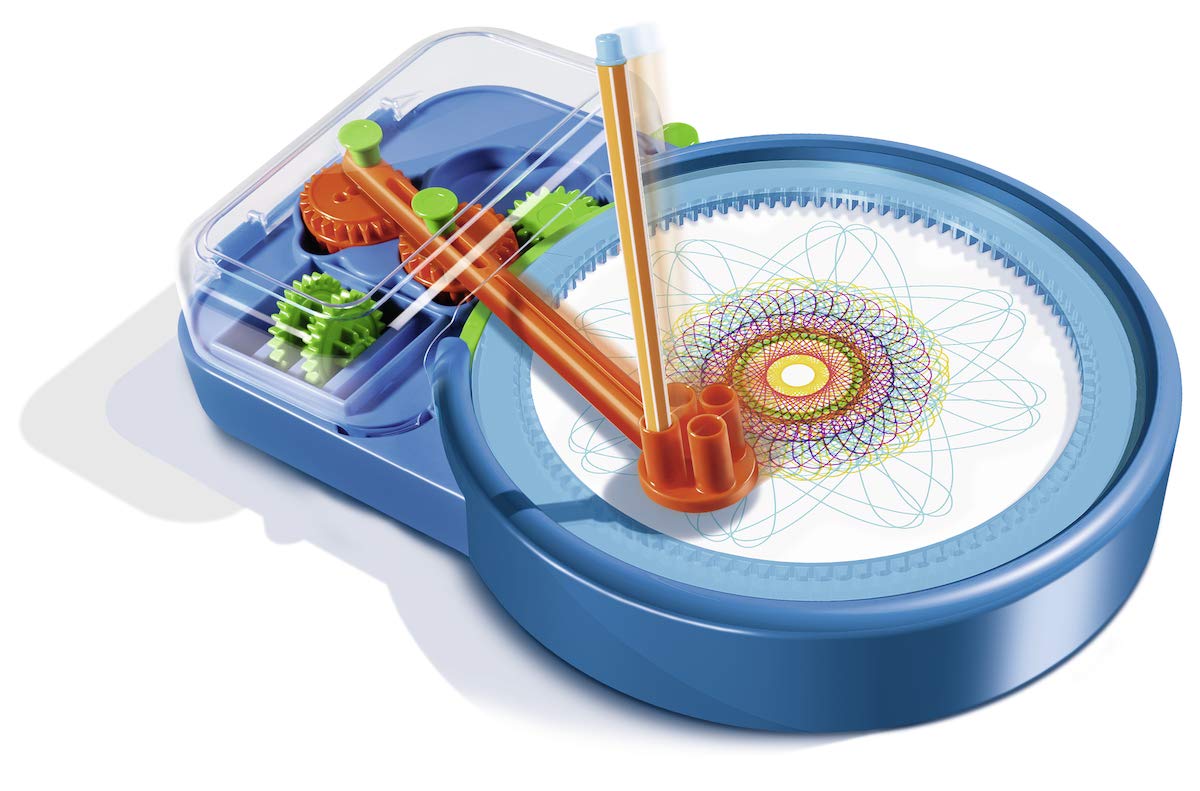 Ravensburger Spiral Designer Machine, Learn to Draw for Children Aged 6+ Creative Drawing Set for Electronic or Manual Drawing - Image 3