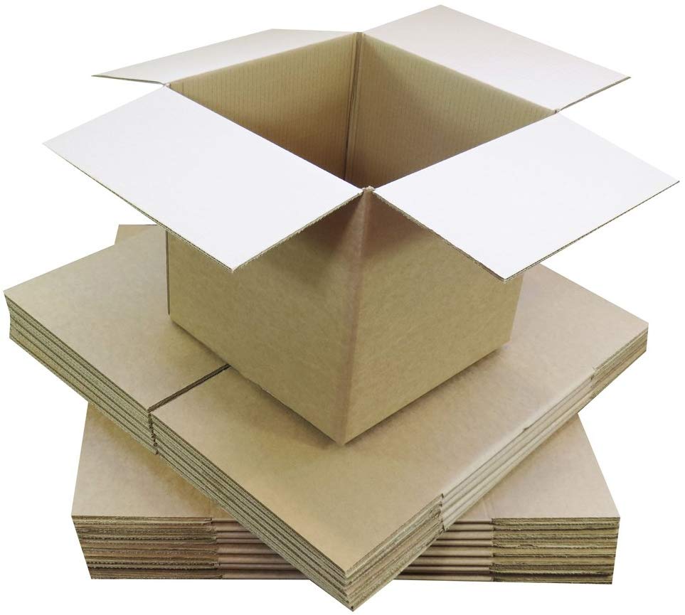 Triplast 152 x 152 x 152mm Small Single Wall 6x6x6" Shipping Mailing Postal Gift Cube Cardboard Boxes (Pack of 100)