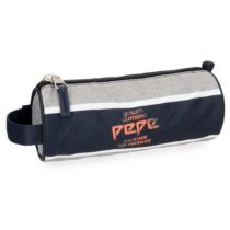 Pepe Jeans Pierre Round Pencil Case Multicoloured 23x9x9 cms Polyester