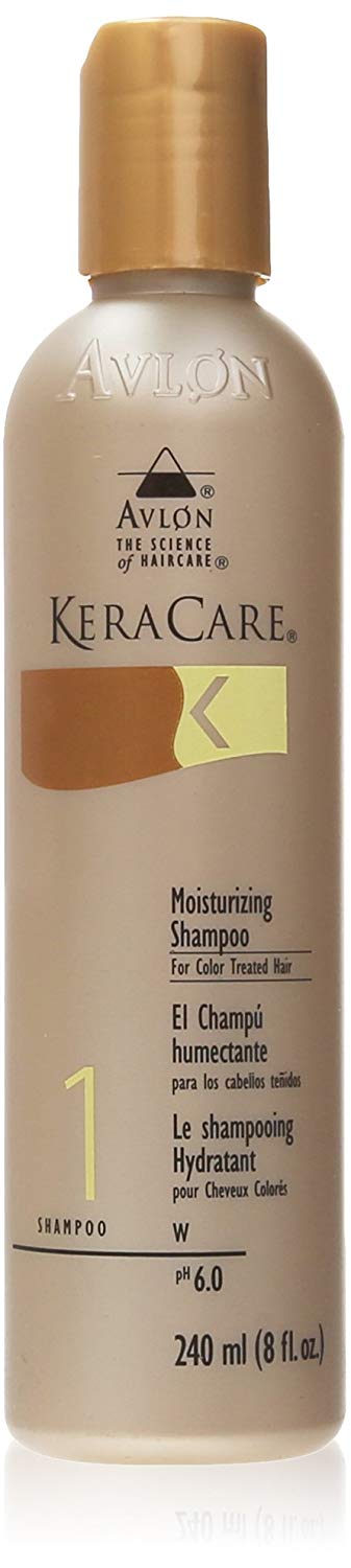 KeraCare Moisturizing Shampoo for Colour Treated Hair- Helps Minimise Fading 8oz, 240 ml (Pack of 1)