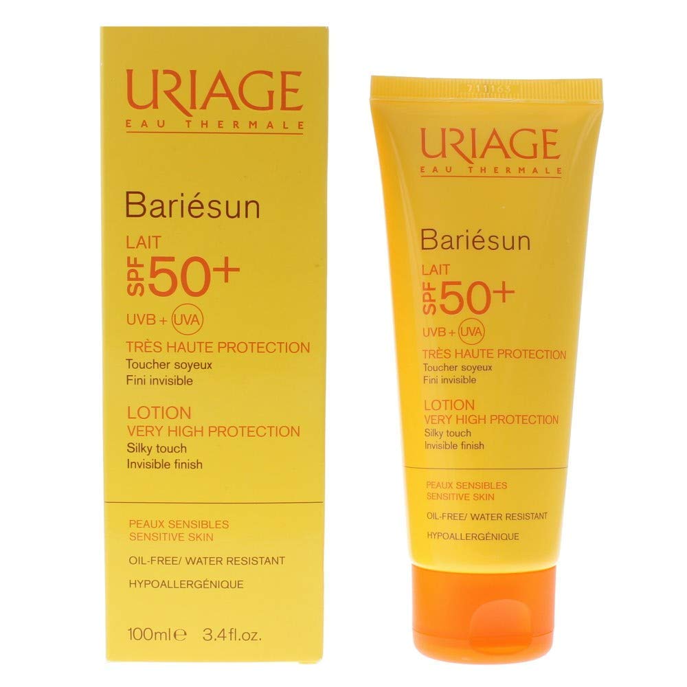 Uriage Bariesun Lait Spf50+ Sunscreen, 100 ml, Multicolour, 100 ml (Pack of 1)