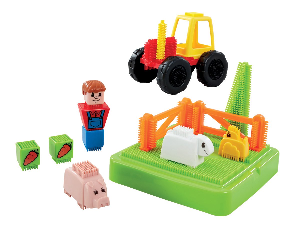 Stickle Bricks Farm Set Construction Toy, Promotes Dexterity and Imagination, Safe and Durable - Image 4