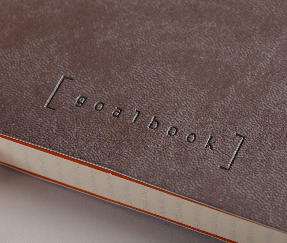 RHODIA 117743C, Notebook Bullet Journal Goalbook Chocolate, A5 14.8x21cm, Dotted, 240 pages, Ivory 90g/m² paper, 2 Ribbons - Image 3