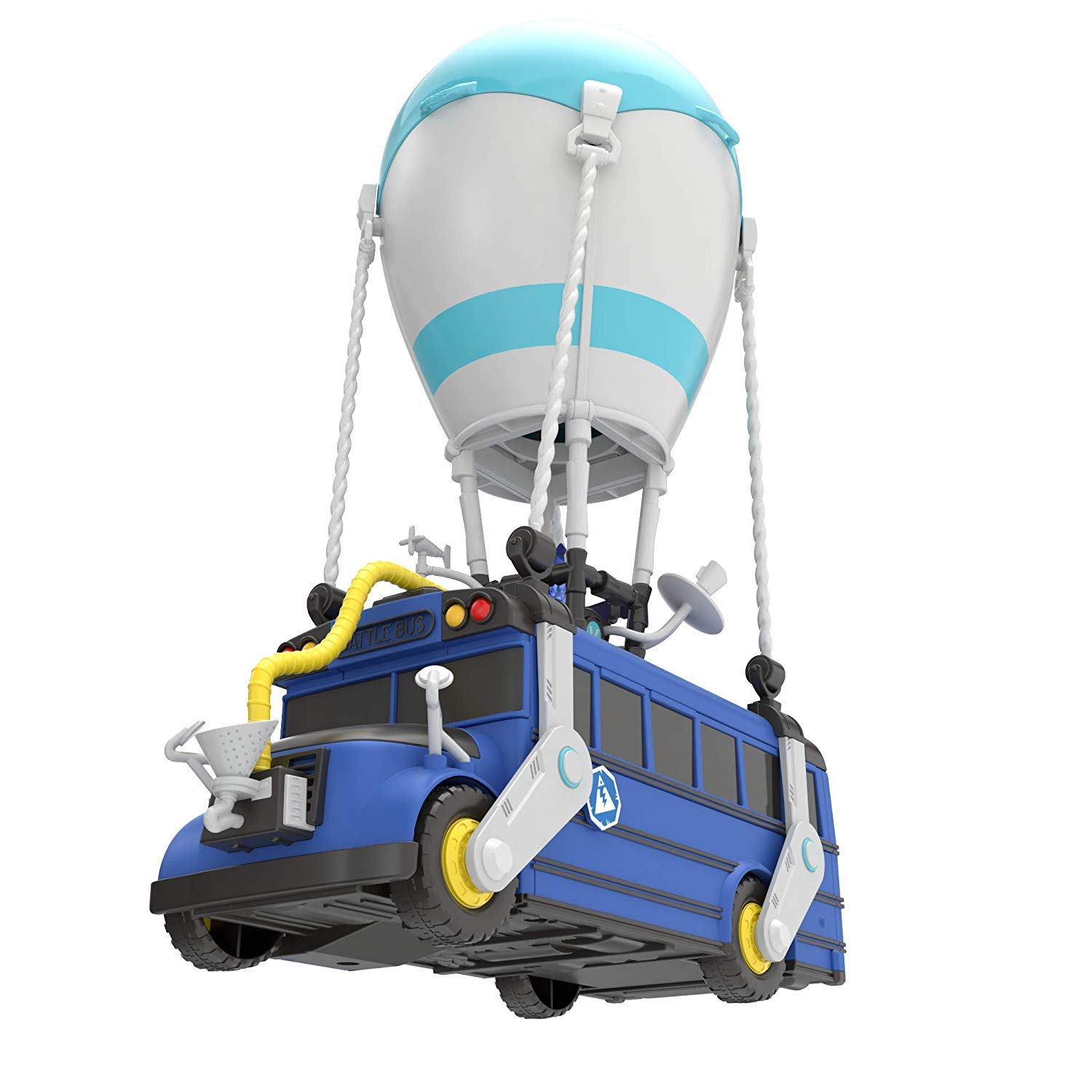 Fortnite Battle Royale Collection Battle Bus and 2 Exclusive Figures Funk Ops and Burnout, Blue - Image 3