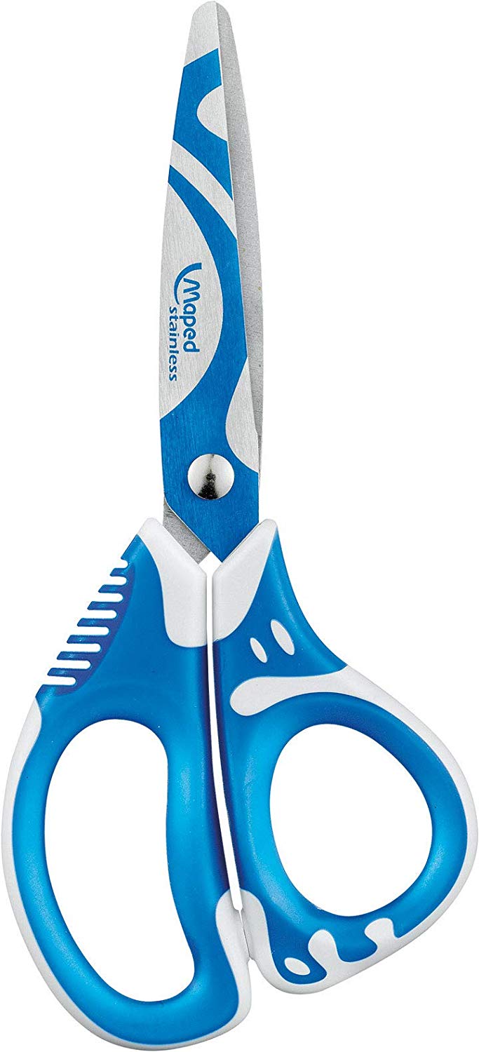 Canary Corrugated Cardboard Scissors Blue (PS-6500H)