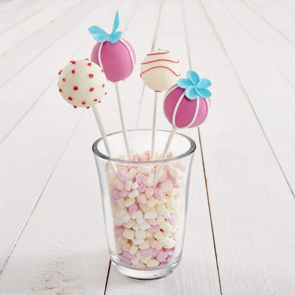 Lurch FlexiForm 83027 Silicone Mould for Cake Pops 20 - 8 x 24 x 4.5 cm Pink, 20.3 x 24 x 4.5 cm - Image 4