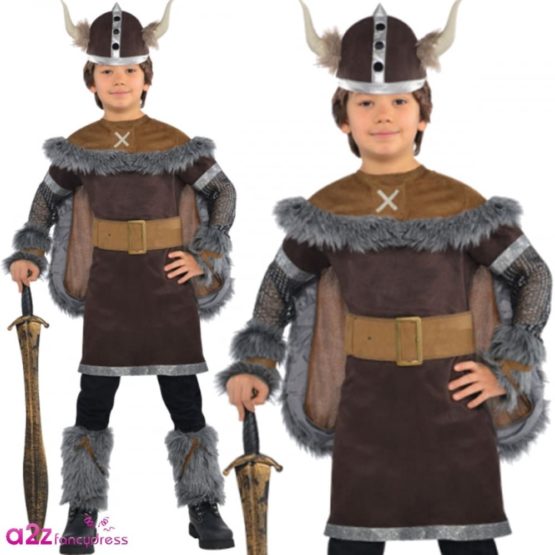 amscan Childs Viking Warrior Costume - Image 2