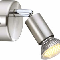 globo GU10 3000 K 23 Watt Matrix Spotlight Nickel Matt LED