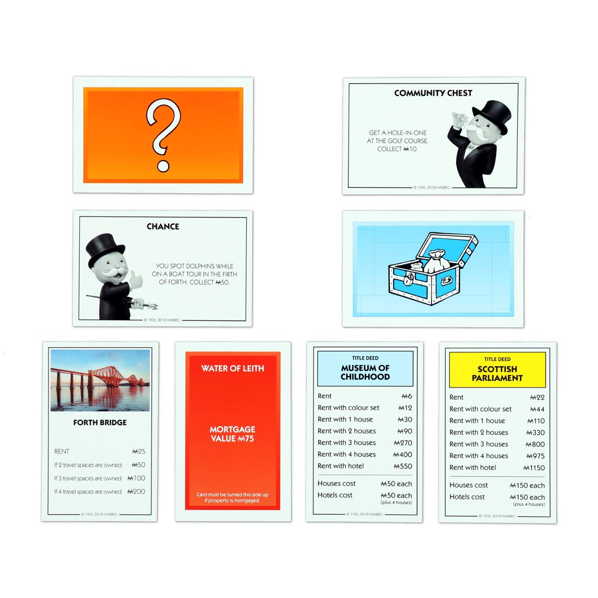 Winning Moves Monopoly Board Game, Edinburgh, One Size, Blue, 5 cm x 40 cm x 26.7 cm - Image 3