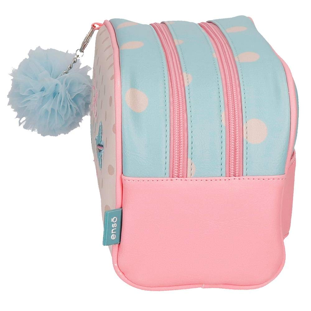 Enso Belle and Chic Adaptable Two compartments Vanity Case Multicoloured 26x16x11 cms PVC, 26 cm - Image 4