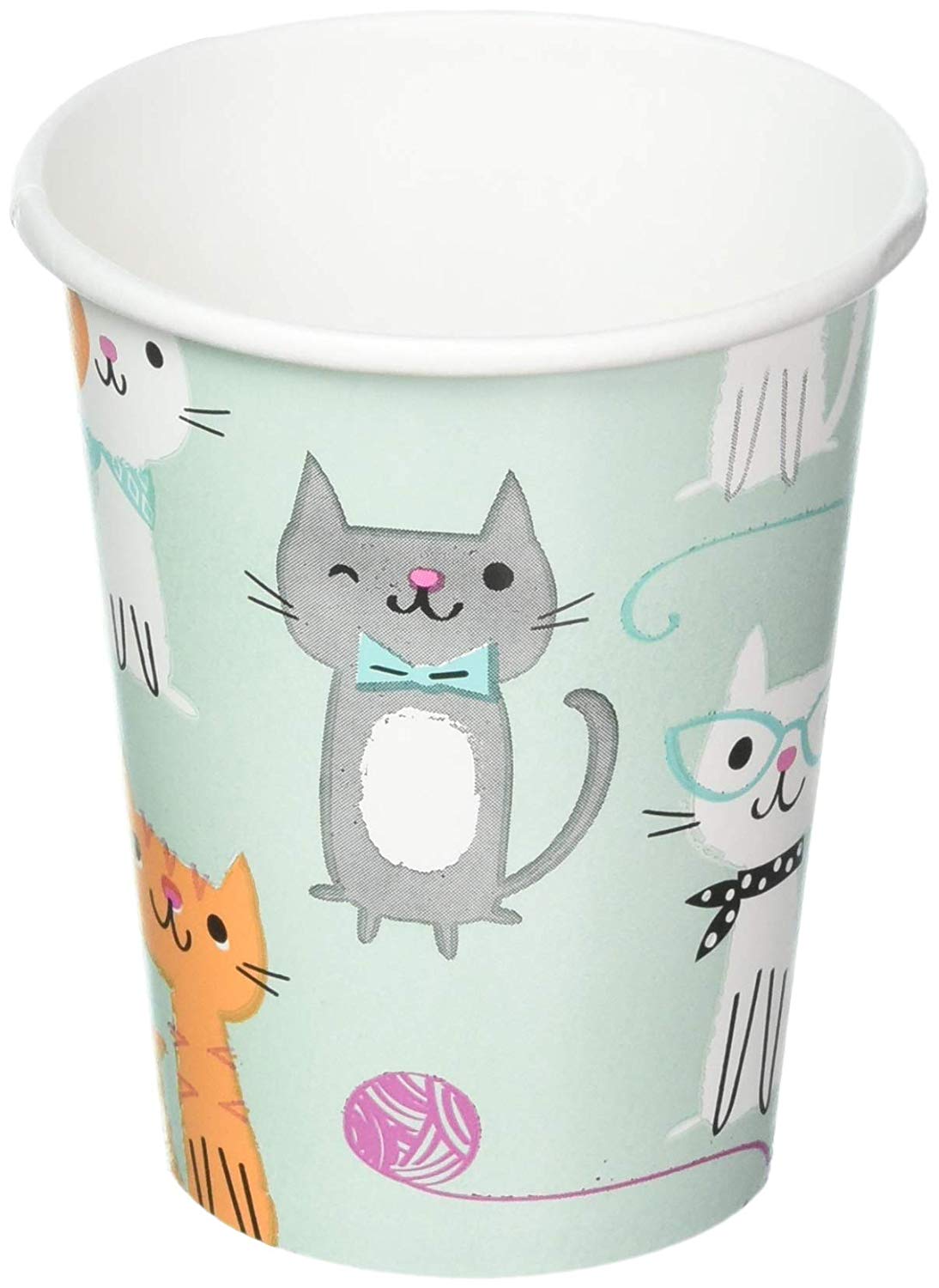 Creative Party Cute CTAS Paper Cups - 8 Pcs, Multi-coloured - Image 4