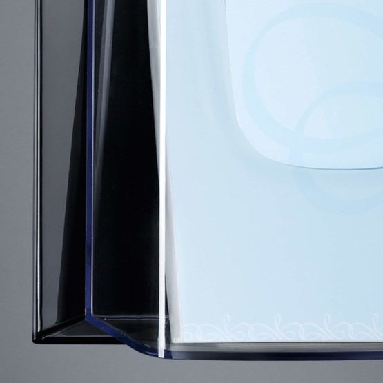 SIGEL LH116 Wall-Mounted Literature Holder, for A5, acrylic, clear, 1 pc. - Image 3