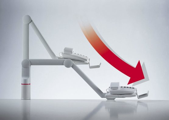 Schneider Novus TalkMaster 710+0002+000 Telephone Swivel Arm 2.0 kg Light Grey - Image 4