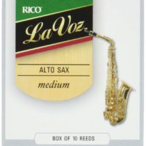 La Voz Alto Sax Reeds - Box 10 - Medium