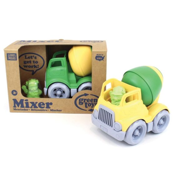 Green Toys Mixer Construction Truck - Image 3