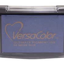 Tsukineko VC058 Versacolor Pigment Ink Pad - Smoke Blue
