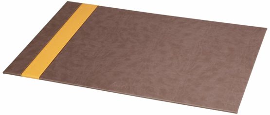 Rhodia Leatherette Desk Pad - Chocolate