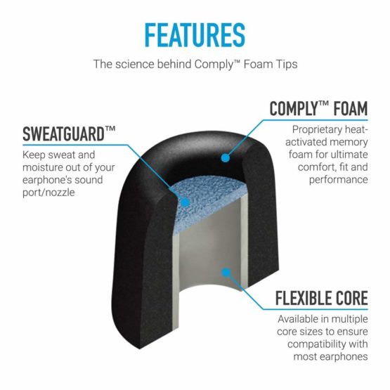 Comply Sport Pro Jaybird Earbud Tips - Large x 3 - Image 4