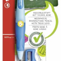 Handwriting Pencil - STABILO EASYergo 3.15 Left Handed Light Blue/Dark Blue + Sharpener